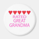 Search for great grandma magnets Heart
