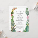 Search for succulent bridal shower invitations Cactus