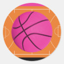 Search for basketball birthday stickers Girls