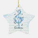 Search for treble clef ornaments Black