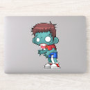 Search for zombie vinyl stickers Monster