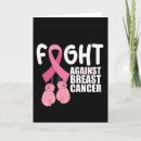 Search for fighting cards Breast cancer awareness month