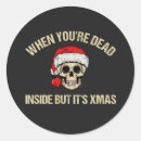 Search for dead inside stickers Xmas