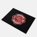 Search for firefighters doormats Volunteer firefighter
