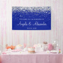 Search for royal blue wedding signs Typography