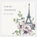 Search for vintage paris wedding stickers French