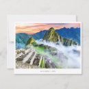 Recherche de picchu de machu vœux cartes Andes