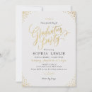 Search for winter graduation invitations Gold