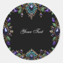 Recherche de pierre précieuse autocollants Élégant