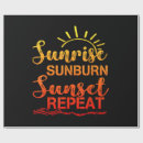 Search for sunrise wrapping paper Sunset