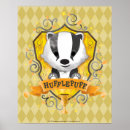 Recherche de maison de hufflepuff posters Aquarelle