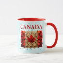 Search for canadian maple leaf mugs Red