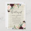 Recherche de bordeaux et blanc mariage invitations Pour tous