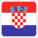 Recherche de drapeau croate autocollants National