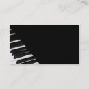 Search for piano player business cards Keys