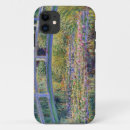 Recherche de peinture de monet iphone coques Vert