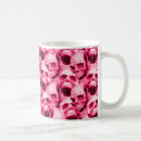 Search for pink skull mugs Skeleton