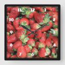 Recherche de fraises horloges Fraise rouge