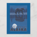 Recherche de ancrage alaska cartes postales Original