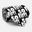 Search for 50th birthday ties Fifty