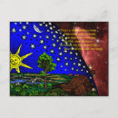 Search for vintage astrology postcards Star