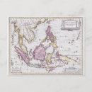 Search for vintage map of asia postcards Asian
