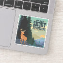 Recherche de great smoky mountains autocollants Bois