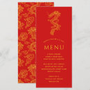 Search for chinese wedding menus Red and gold