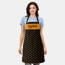 Search for orange black white aprons Cook