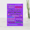 Recherche de de multiple de anniversaire cartes Fille