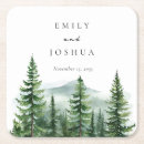 Recherche de forêt de mariage sous verres Sapin