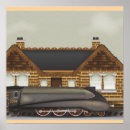 Recherche de machines à vapeur posters Trains
