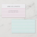 Recherche de menthe pastel cartes visite Chic