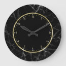 Recherche de marble horloges Noir