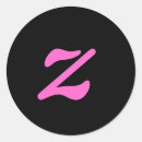 Search for letter z stickers Alphabet