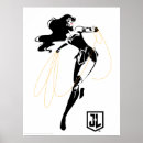 Recherche de woman silhouette art Dc comics