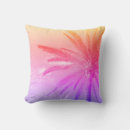Search for pink palm tree pillows Trendy