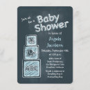 Recherche de chalkboard baby shower invitations Craie