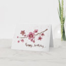 Recherche de cherry blossom anniversaire cartes Pour elle