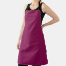Search for maroon aprons Elegant