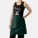 Search for green plaid aprons Gingham