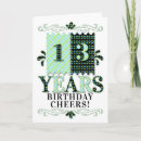Search for 13th for boy birthday cards Boys