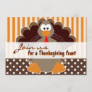 Search for cartoon turkeys invitations Feast
