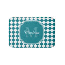 Recherche de teal bath mats Géométrique