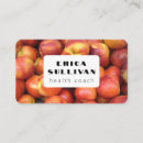 Search for fruit business cards Chef