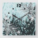 Search for light blue clocks Black