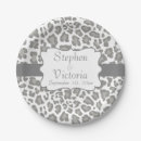 Search for gray leopard plates Chic