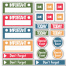 Search for reminder stickers Dont forget