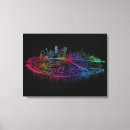 Search for neon light canvas prints City
