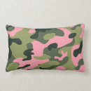 Search for army camouflage pillows Girly
